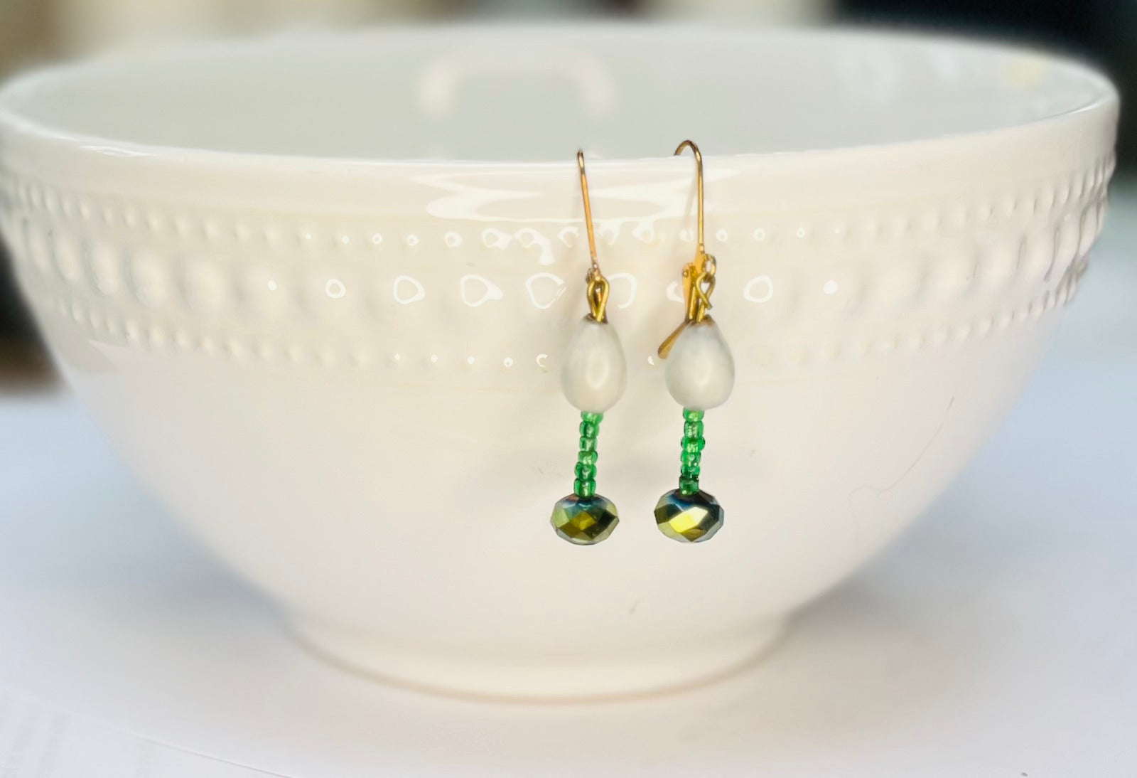 Emerald Pearl Drops