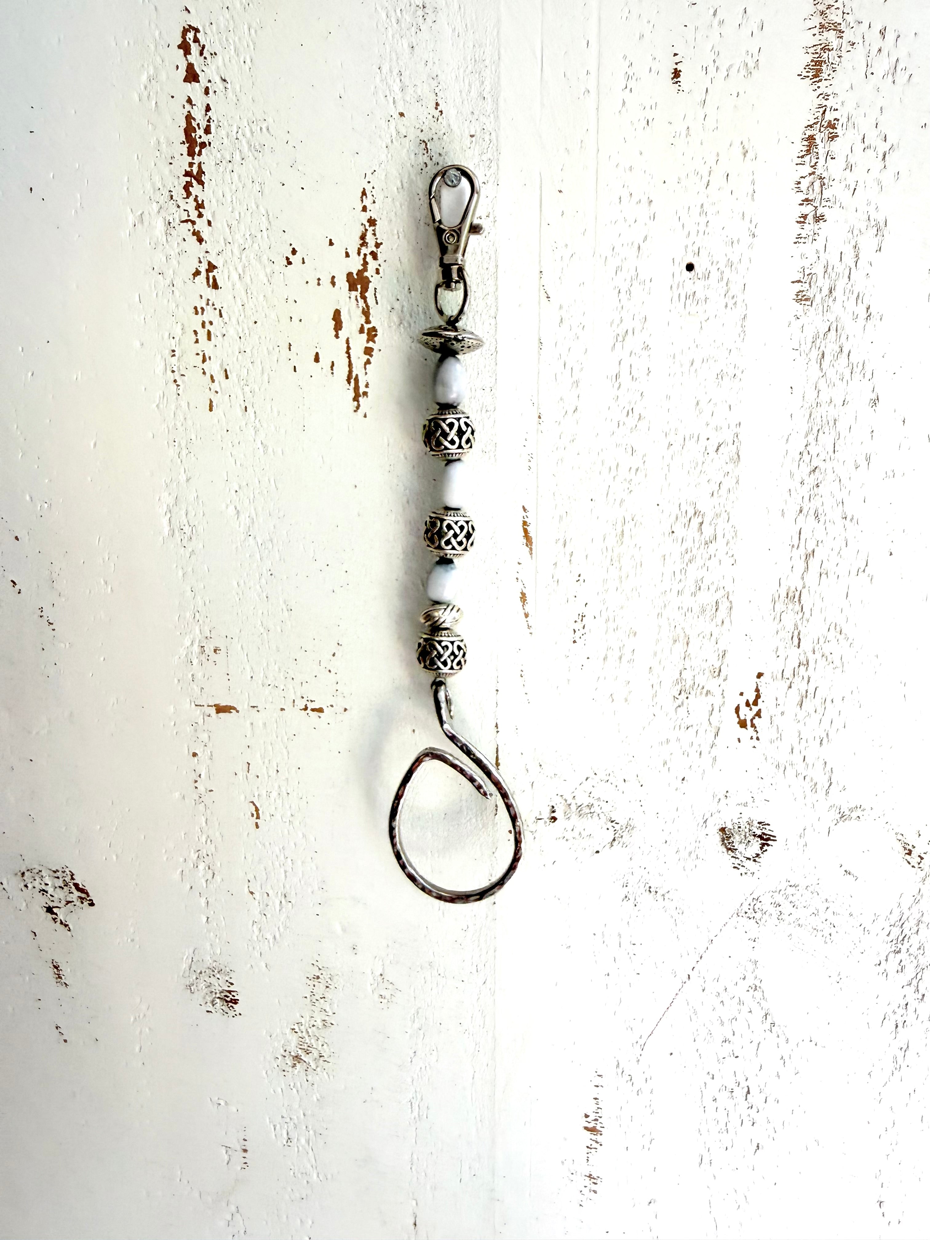 Silver Elegant Bag Charm