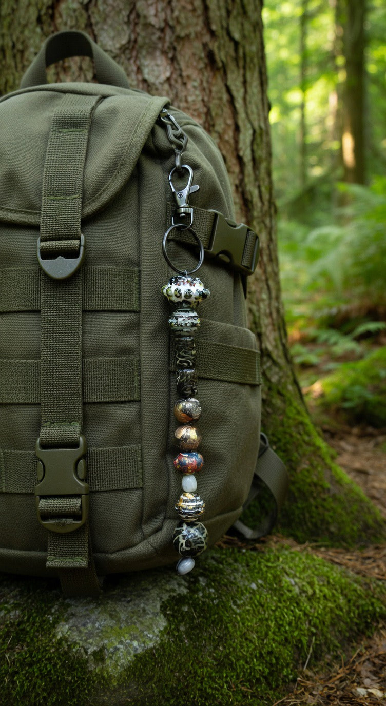 All the colors of nature Bag Charm