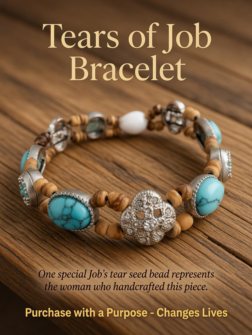 Turquoise and Brown Bracelet