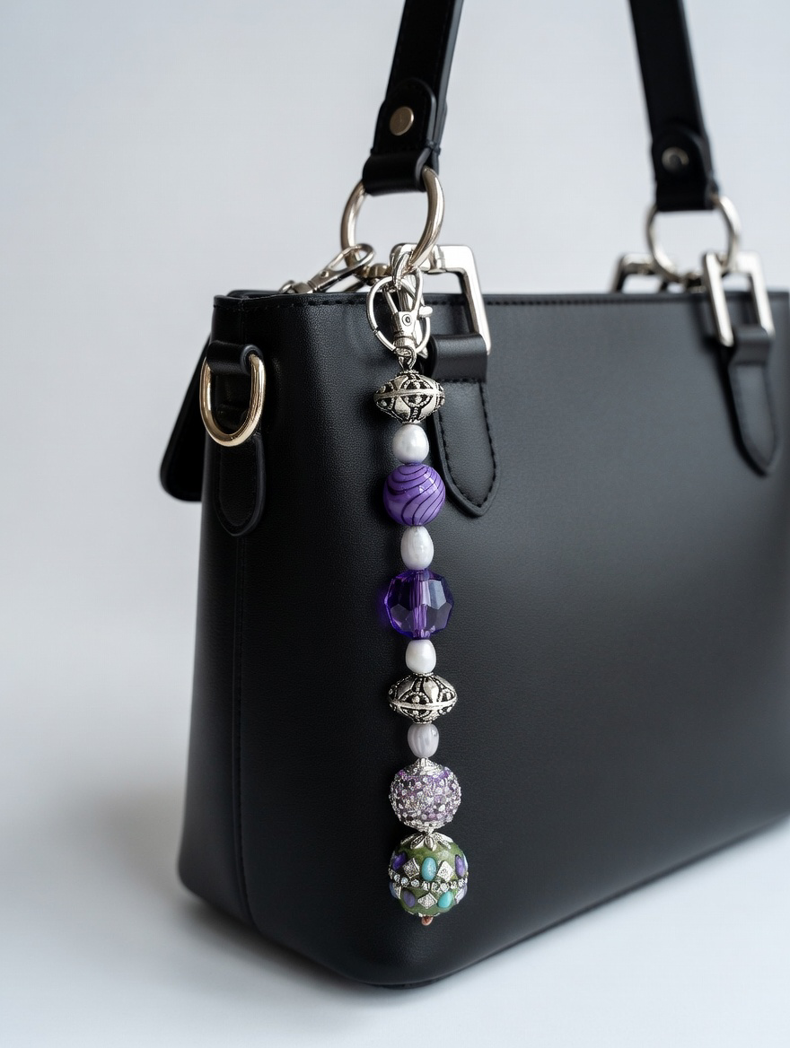 Purple , Silver with a touch of Green