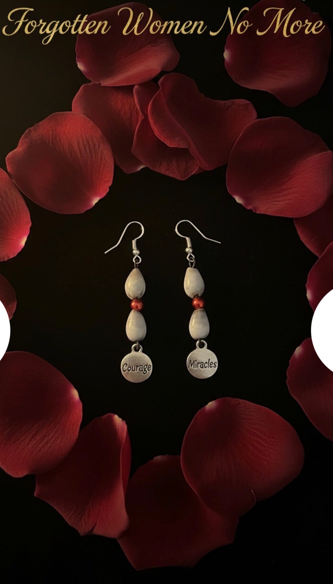 Miracles and Courage Earring