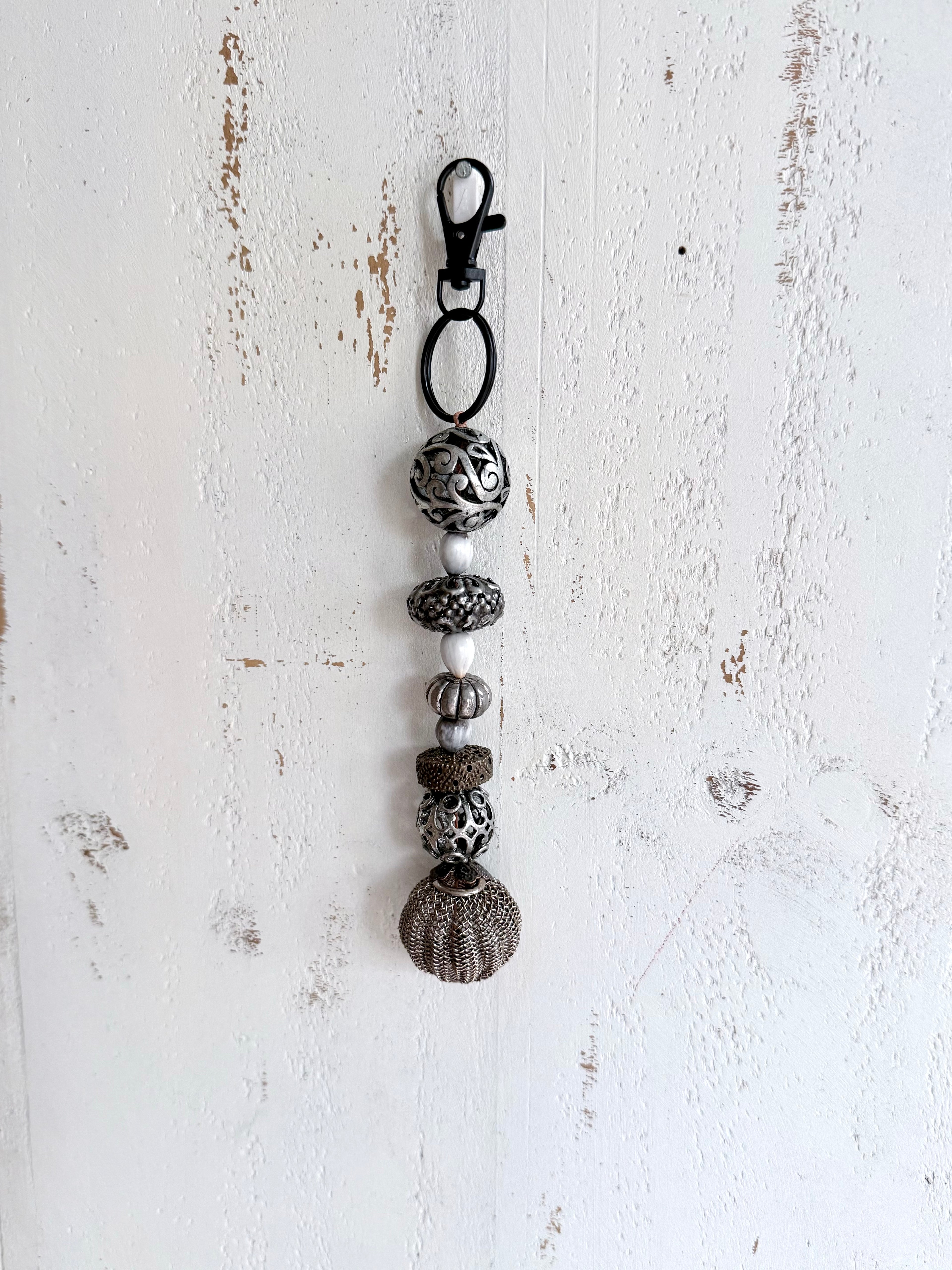 Silver Bag Charm