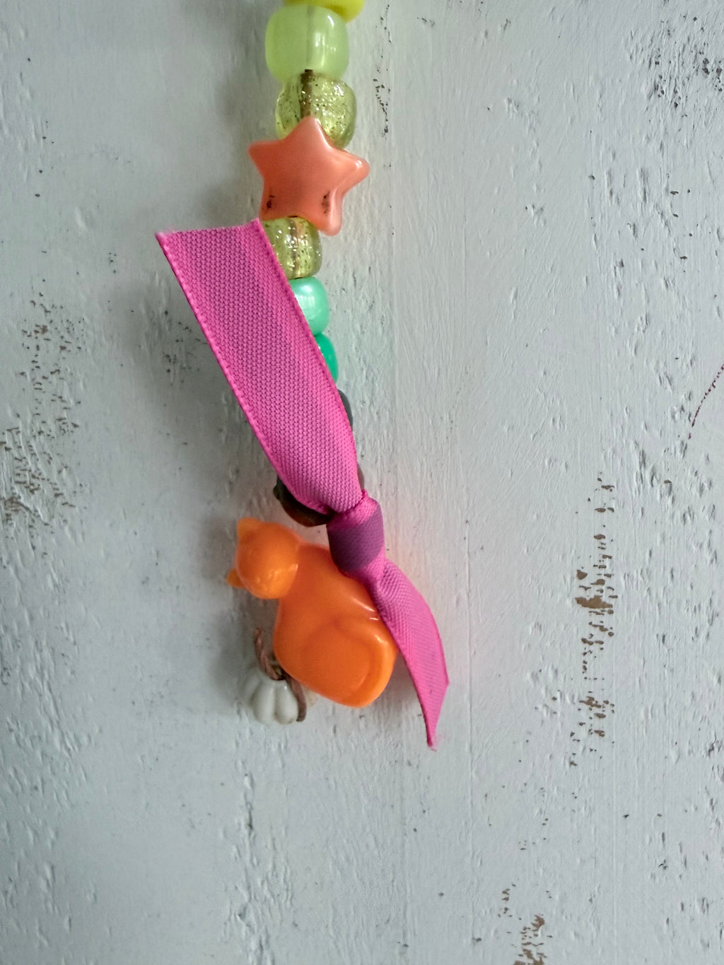 A Little Orange Kitty Bag Charm